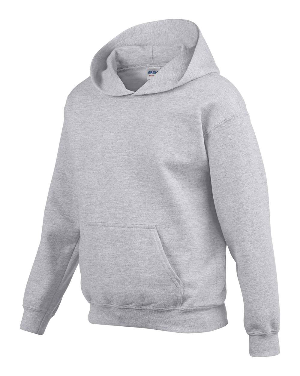 GILDAN Classic Fit Youth Hooded Sweatshirt | Budget Screen Printing
