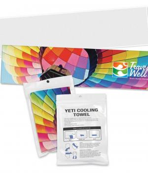 Yeti Premium Cooling Towel - Full Colour Print